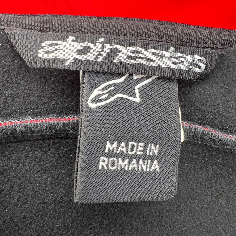 Alpinestars Women’s S Racing Development Livery Jacket Softshell Moto‎ Gray/Red - Picture 11 of 17